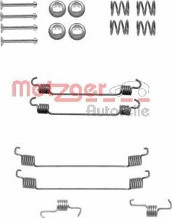 Metzger 105-0820 - Комплектующие, барабанный тормозной механизм unicars.by