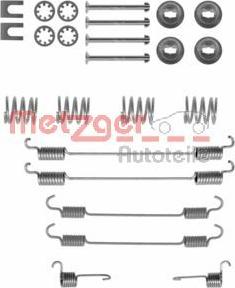 Metzger 105-0747 - Комплектующие, барабанный тормозной механизм unicars.by