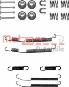 Metzger 105-0760 - Комплектующие, барабанный тормозной механизм unicars.by