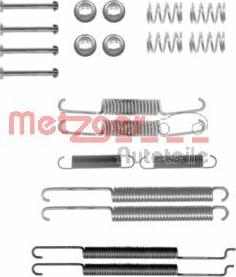 Metzger 105-0726 - Комплектующие, барабанный тормозной механизм unicars.by