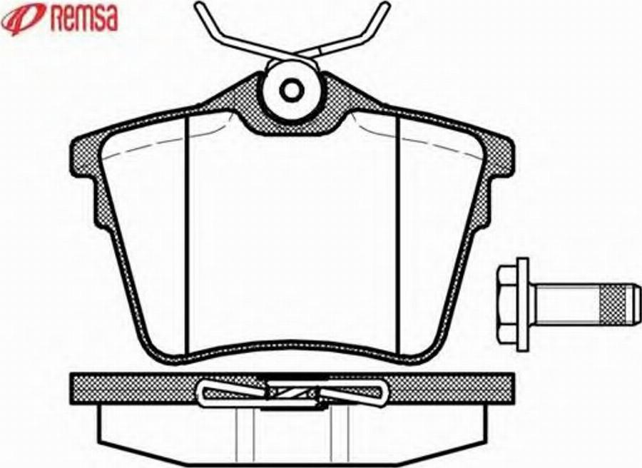 Metzger 110300 - Тормозные колодки, дисковые, комплект unicars.by