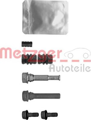 Metzger 113-1490X - Комплект направляющей гильзы, тормозной поршень unicars.by