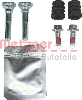 Metzger 113-1456X - Комплект направляющей гильзы, тормозной поршень unicars.by