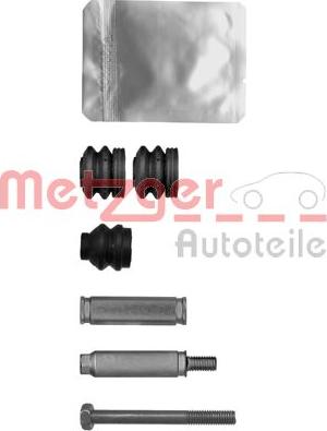 Metzger 113-1485X - Комплект направляющей гильзы, тормозной поршень unicars.by