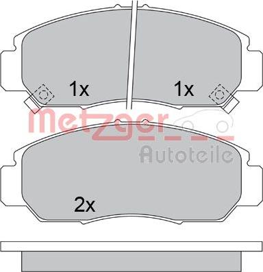 Magneti Marelli 600000098650 - Тормозные колодки, дисковые, комплект unicars.by