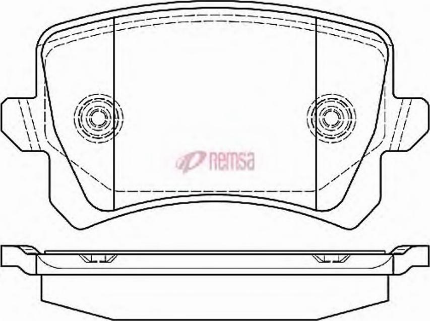 Metzger 1342.00 - Тормозные колодки, дисковые, комплект unicars.by