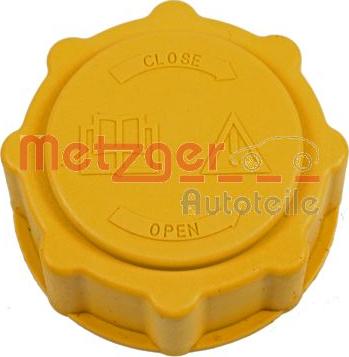 Metzger 2140084 - Крышка, резервуар охлаждающей жидкости unicars.by