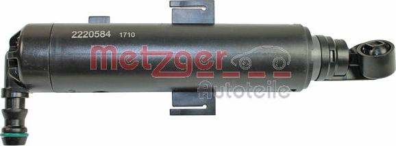 Metzger 2220584 - Распылитель, форсунка, система очистки фар unicars.by