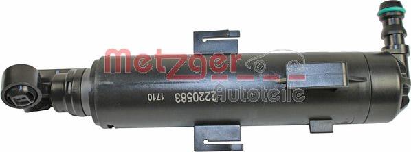 Metzger 2220583 - Распылитель, форсунка, система очистки фар unicars.by