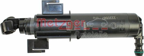 Metzger 2220587 - Распылитель, форсунка, система очистки фар unicars.by