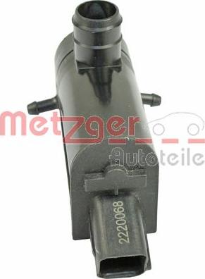 Metzger 2220068 - Водяной насос, система очистки окон unicars.by