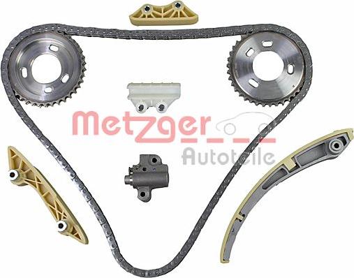 Metzger 7490045 - Комплект цепи привода распредвала unicars.by