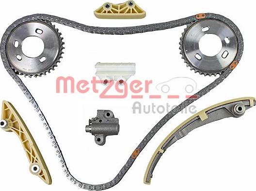 Metzger 7490050 - Комплект цепи привода распредвала unicars.by