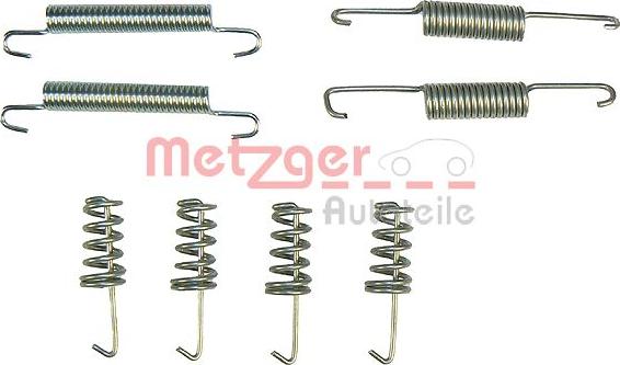 Metzger KR 955 - Комплект тормозов, ручник, парковка unicars.by