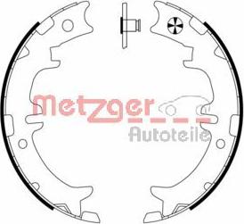 Metzger MG 958 - Комплект тормозов, ручник, парковка unicars.by