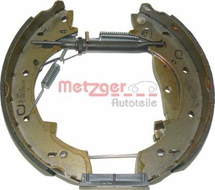 Metzger MG 400V - Комплект тормозных колодок, барабанные unicars.by