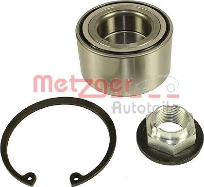 Metzger WM 6520 - Комплект подшипника ступицы колеса unicars.by