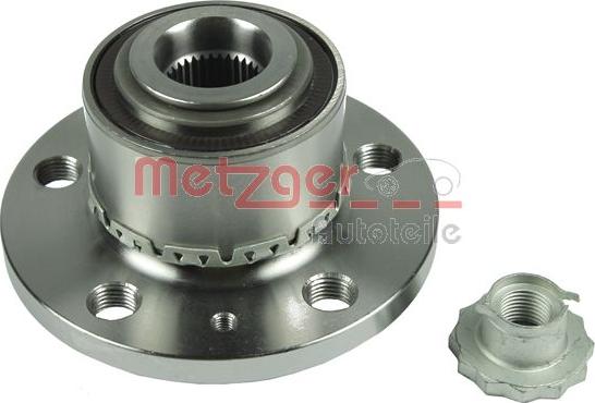 Metzger WM 6635 - Комплект подшипника ступицы колеса unicars.by