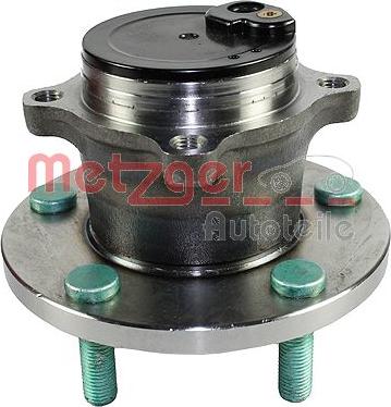 Metzger WM 6801 - Комплект подшипника ступицы колеса unicars.by