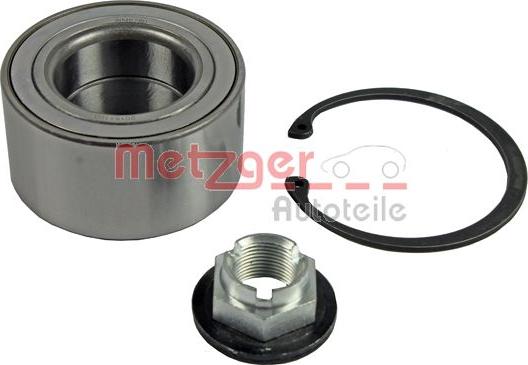 Metzger WM 6780 - Комплект подшипника ступицы колеса unicars.by