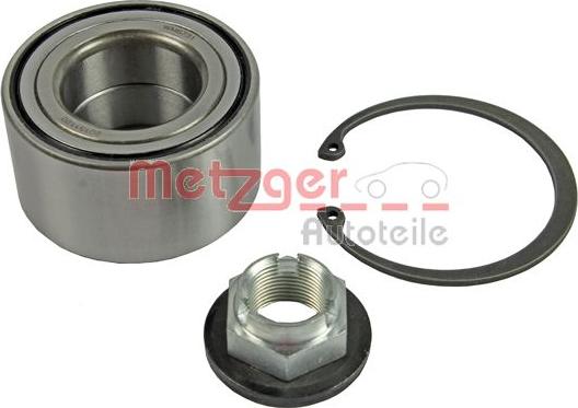 Metzger WM 6731 - Комплект подшипника ступицы колеса unicars.by