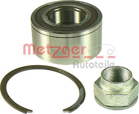 Metzger WM 158.54 - Комплект подшипника ступицы колеса unicars.by