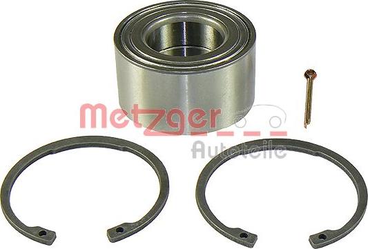 Metzger WM 878 - Комплект подшипника ступицы колеса unicars.by