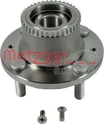 Metzger WM 7401 - Комплект подшипника ступицы колеса unicars.by