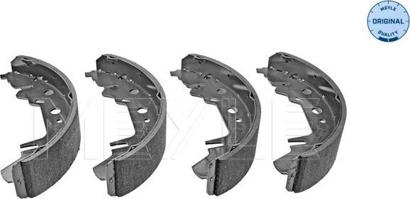 Meyle 44-14 533 0002 - Комплект тормозных колодок, барабанные unicars.by