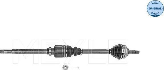 Meyle 40-14 498 0033 - Приводной вал unicars.by