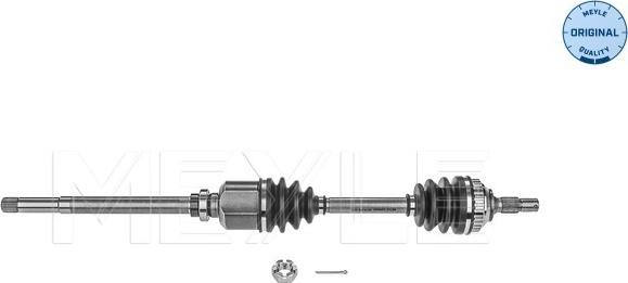 Meyle 40-14 498 0028 - Приводной вал unicars.by