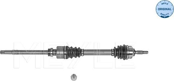 Meyle 40-14 498 0074 - Приводной вал unicars.by