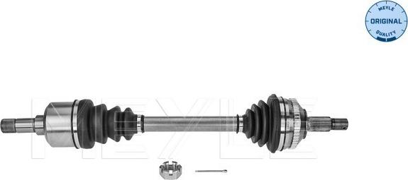 Meyle 40-14 498 0076 - Приводной вал unicars.by