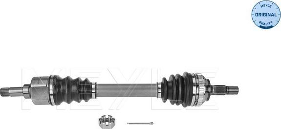 Meyle 40-14 498 0078 - Приводной вал unicars.by