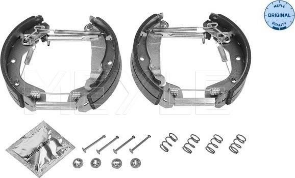 Meyle 614 533 0008/K - Комплект тормозных колодок, барабанные unicars.by