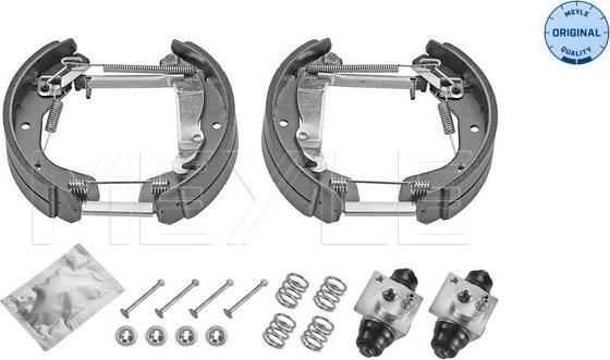 Meyle 614 533 0013 - Комплект тормозных колодок, барабанные unicars.by