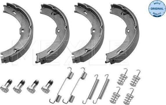 Meyle 014 533 0001/S - Комплект тормозов, ручник, парковка unicars.by