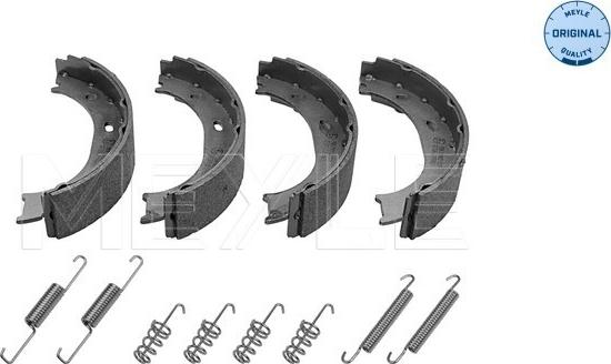 Meyle 014 042 0502/S - Комплект тормозов, ручник, парковка unicars.by