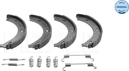 Meyle 014 042 0602/S - Комплект тормозов, ручник, парковка unicars.by