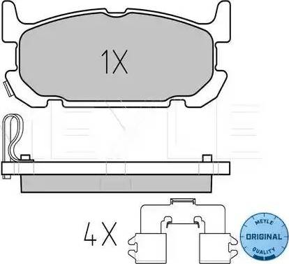 BOSCH F 03B 150 587 - Тормозные колодки, дисковые, комплект unicars.by