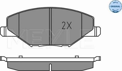 HITEC H 1865 - Тормозные колодки, дисковые, комплект unicars.by