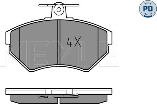 AUTO DELTA DP2022 - Тормозные колодки, дисковые, комплект unicars.by