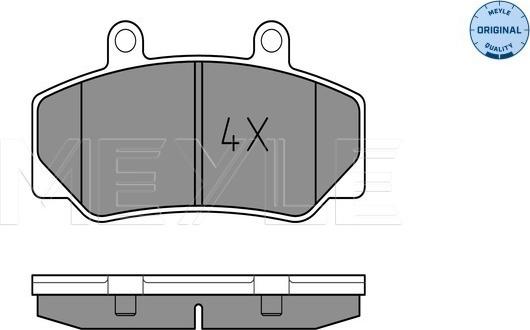 BOSCH 0 986 560 961 - Тормозные колодки, дисковые, комплект unicars.by