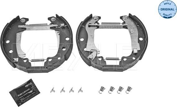 Meyle 16-14 533 0044/K - Комплект тормозных колодок, барабанные unicars.by