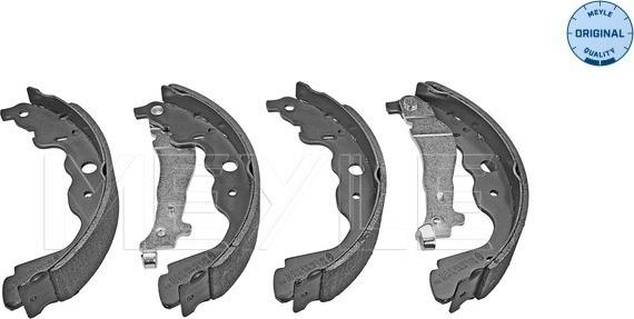 Meyle 16-14 533 0016 - Комплект тормозных колодок, барабанные unicars.by