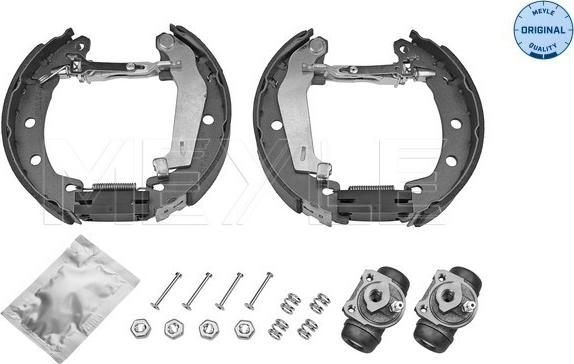 Meyle 16-14 533 0021 - Комплект тормозных колодок, барабанные unicars.by