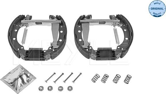 Meyle 114 533 0003/K - Комплект тормозных колодок, барабанные unicars.by