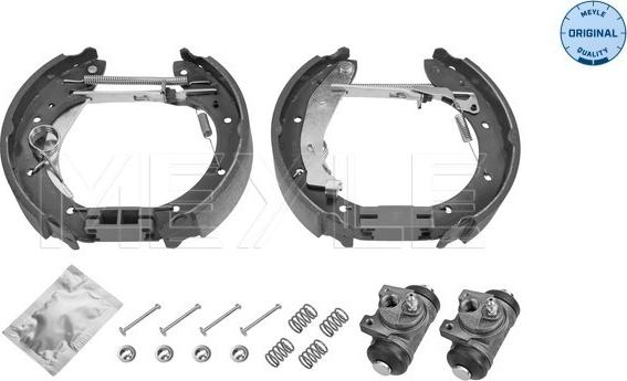 Meyle 11-14 533 0024 - Комплект тормозных колодок, барабанные unicars.by