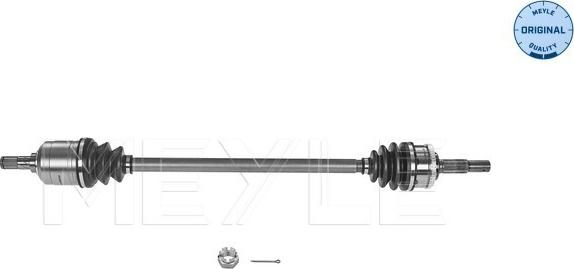 Meyle 36-14 498 0039 - Приводной вал unicars.by