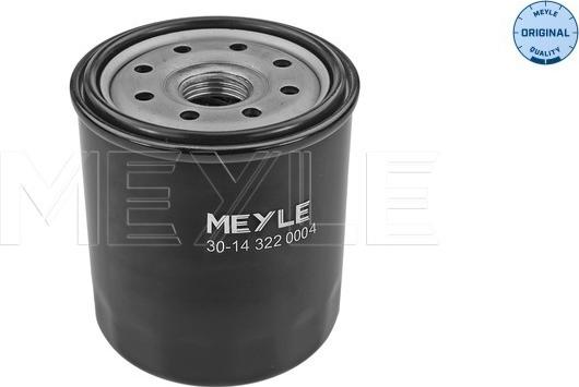 Meyle 30-14 322 0004 - Масляный фильтр unicars.by